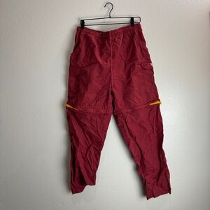 Starter Vintage Windbreaker Pants Zip Shorts USC Trojans Size Large